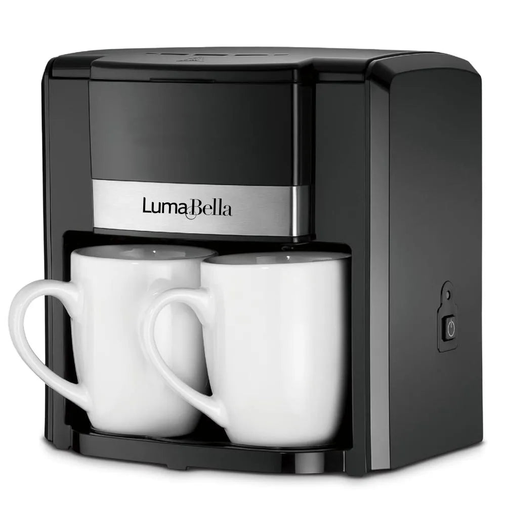 Cafetière électrique avec 2 tasses