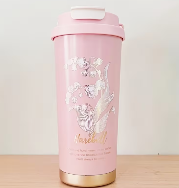 Tasse isotherme à double paroi Fleur